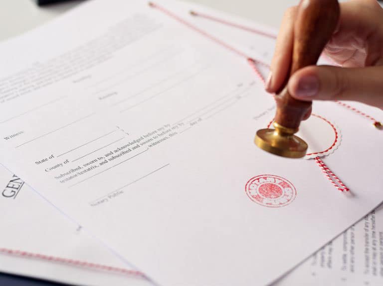 Stemplowanie dokumentu